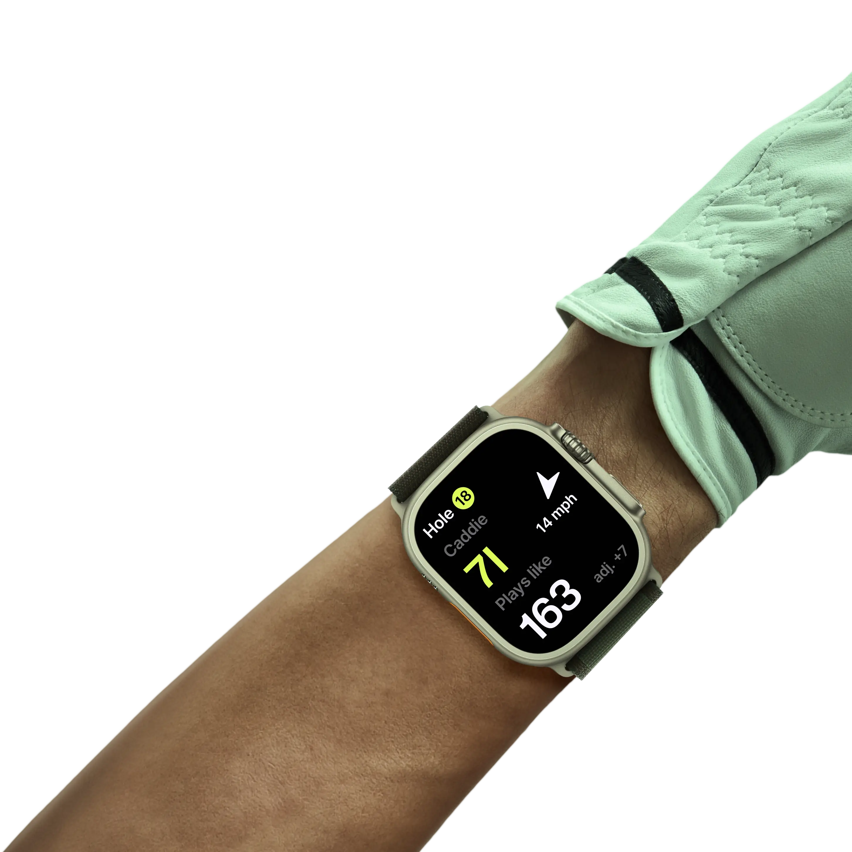Apple Watch showing Tangent detecting a shot mid-round